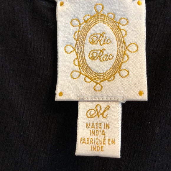 Anthropologie Ric Rac Beaded Top - Picture 6 of 8